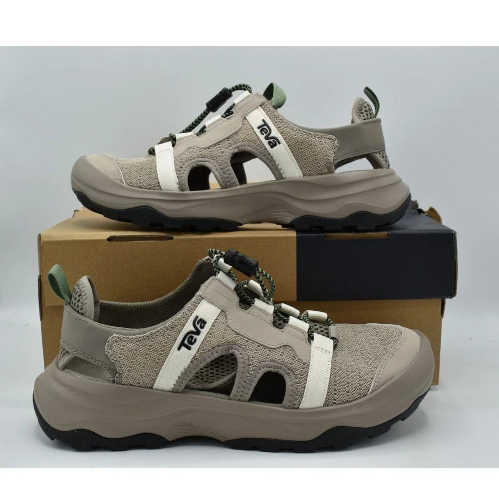Teva Womens Size 8 Outflow CT Amphibious Water Grey Taupe Sneakers Shoes Sandals